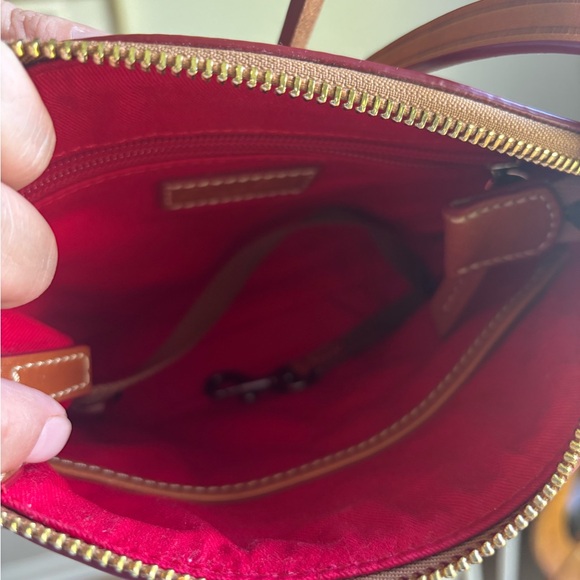 Dooney & Bourke Yellow Gingham Crossbody Bag - Picture 8 of 10